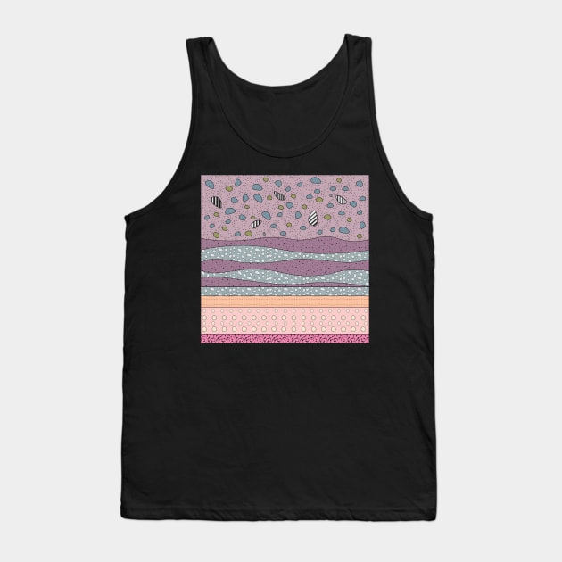 Volcanic Stratigraphy Tank Top by Gottalottarocks